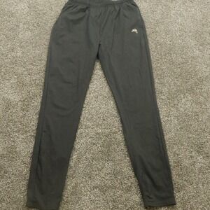 Tracksmith Pants Womens Medium Black Running Joggers Zippered Cuffs Athletic